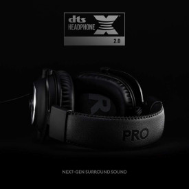 Слушалки Logitech PRO X, USB, Black