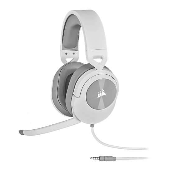 Слушалки CORSAIR HS55 Stereo, с микрофон, White (CA-9011261-EU)