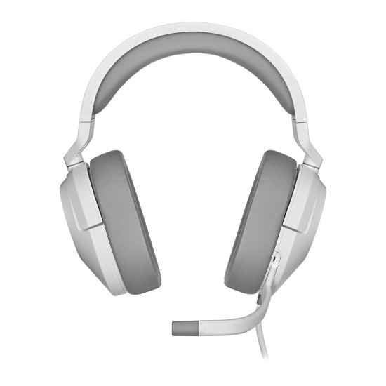Слушалки CORSAIR HS55 Stereo, с микрофон, White (CA-9011261-EU)