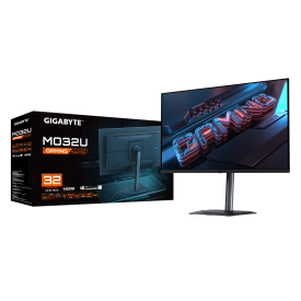 Монитор GIGABYTE MO32U, 31.5 инча, QD-OLED, UHD 3840 x 2160, 165Hz, 0.03ms, FreeSync™ Premium Pro, HDR True Black 400