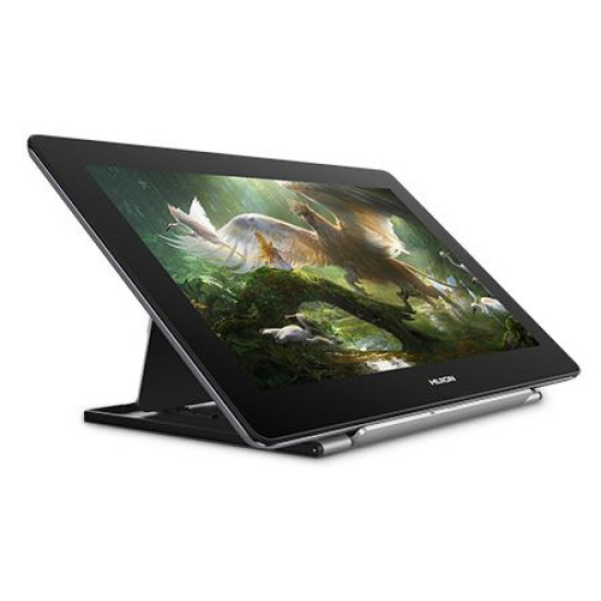 Графичен таблет HUION Kamvas Pro 16 4K GT1561, USB-C, Черен/Сребрист