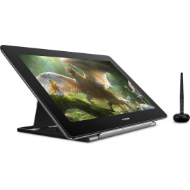 Графичен таблет HUION Kamvas Pro 16 4K GT1561, USB-C, Черен/Сребрист