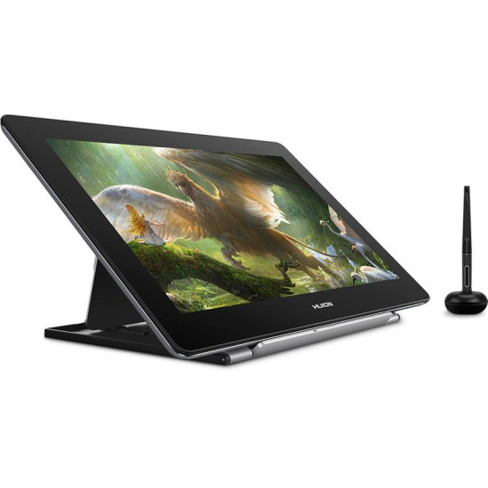 Графичен таблет HUION Kamvas Pro 16 4K GT1561, USB-C, Черен/Сребрист