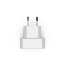 Зарядно HAMA 201955, GaN, 2 x USB-C, PD, 40 W, сгъващ се адаптер, бял
