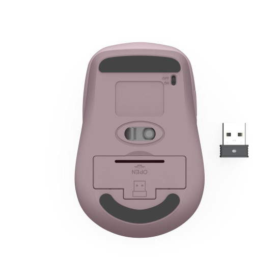 Безжична мишка HAMA WM-450, 2.4 GHz/Bluetooth, 7 бутона, Pink