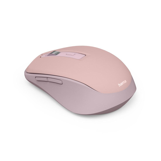 Безжична мишка HAMA WM-450, 2.4 GHz/Bluetooth, 7 бутона, Pink