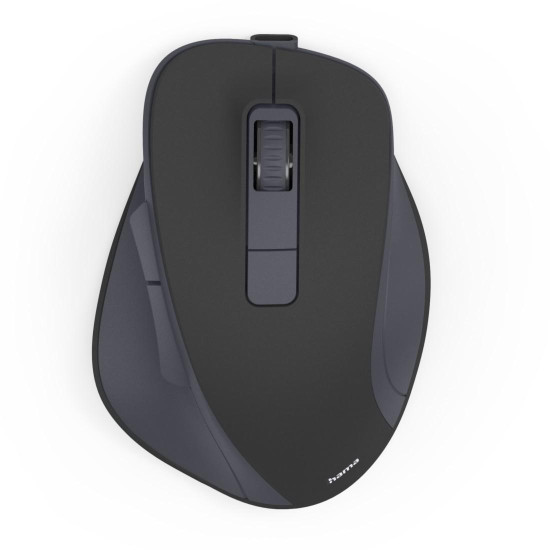 Безжична мишка HAMA WM-500 Recharge, 6 бутона, тиха, Black