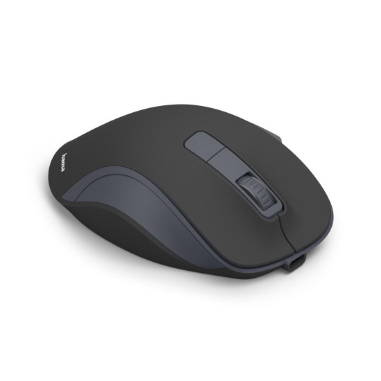 Безжична мишка HAMA WM-500 Recharge, 6 бутона, тиха, Black