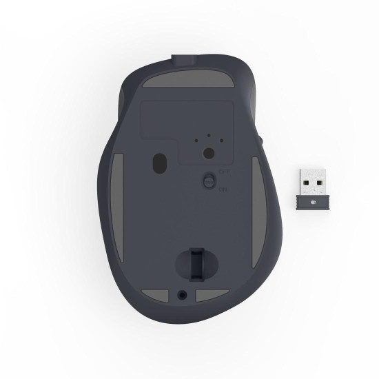 Безжична мишка HAMA WM-500 Recharge, 6 бутона, тиха, Black