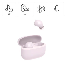 Безжични слушалки HAMA Freedom Buddy II, True Wireless, Pink