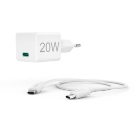 Зарядно HAMA 201675, USB-C кабел 1 м, PD, 20W, White