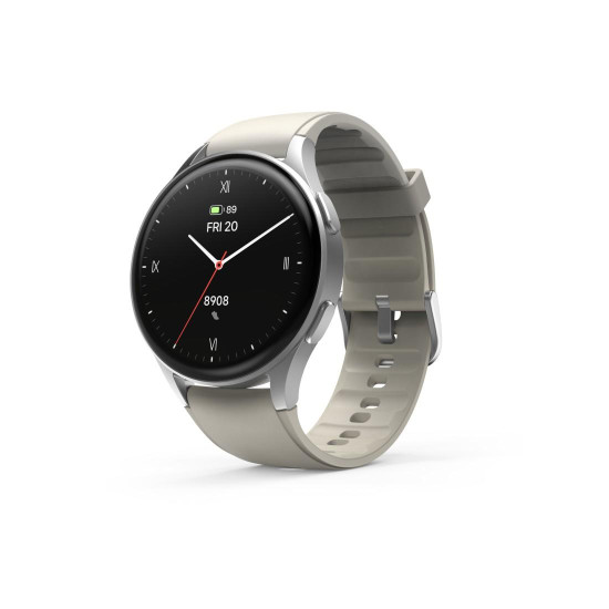 Смарт часовник HAMA 8900, GPS, AMOLED 1.32 инча, Alexa, Beige
