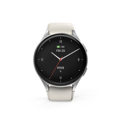 Смарт часовник HAMA 8900, GPS, AMOLED 1.32 инча, Alexa, Beige