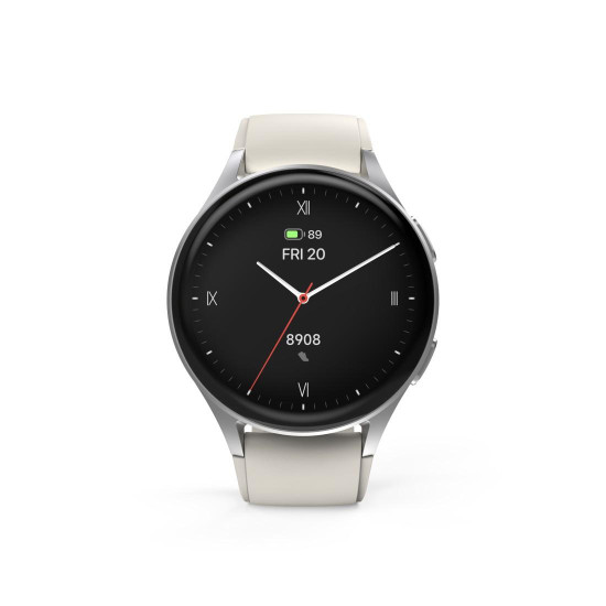 Смарт часовник HAMA 8900, GPS, AMOLED 1.32 инча, Alexa, Beige