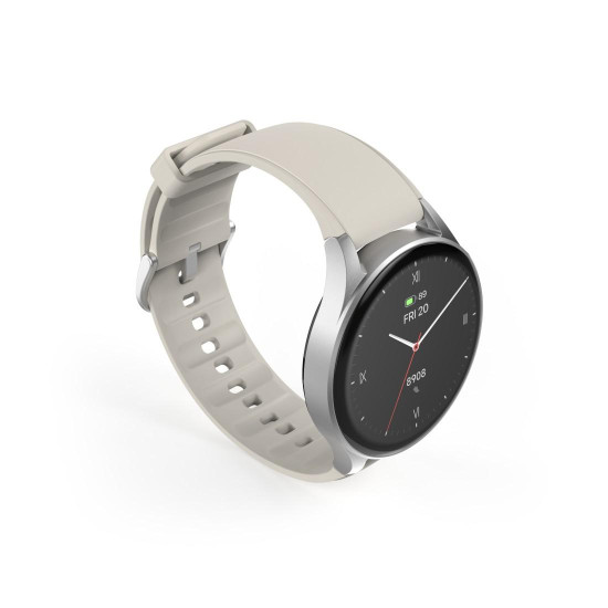 Смарт часовник HAMA 8900, GPS, AMOLED 1.32 инча, Alexa, Beige