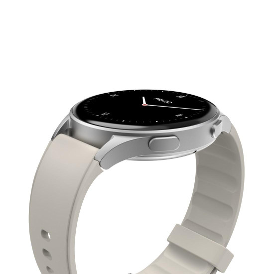 Смарт часовник HAMA 8900, GPS, AMOLED 1.32 инча, Alexa, Beige