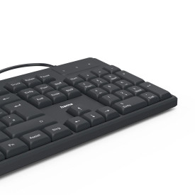 Клавиатура HAMA CK-200, HAMA-173052, USB-C, Black