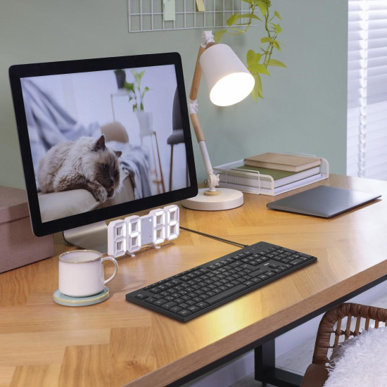 Клавиатура HAMA CK-200, HAMA-173052, USB-C, Black