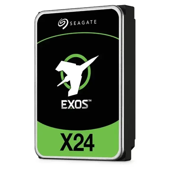 Вътрешен твърд диск Seagate Exos X24, 24TB, 512MB Cache, SATA3 6 Gb/s