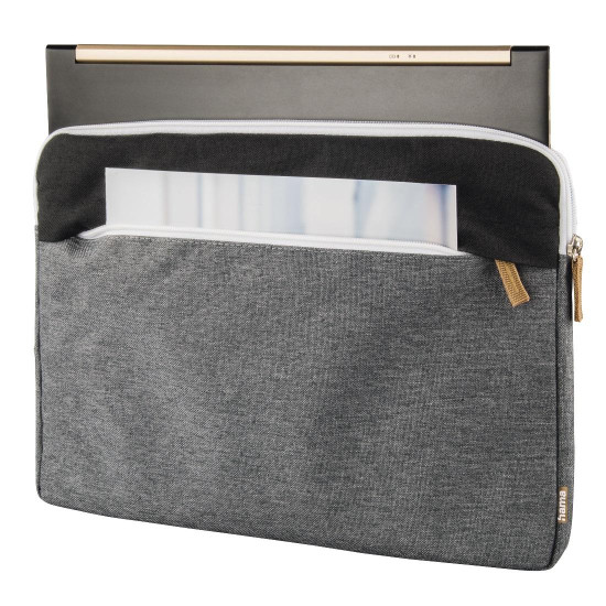 Калъф за лаптоп HAMA Florence, 13.3-инча, Black/Gray