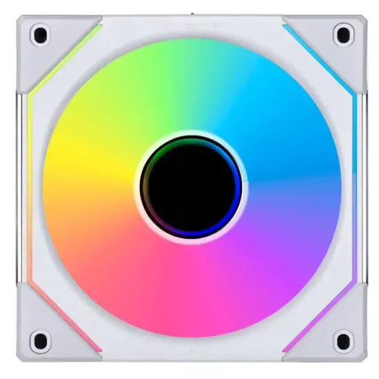 Комплект вентилатори Lian-Li UNI SL-INF 120 ARGB Reverse Blade PWM + Контролер - White