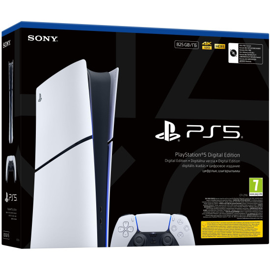 Конзола PlayStation 5 Slim, 825GB - Digital Edition