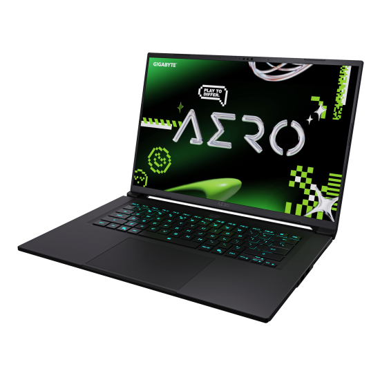 Лаптоп GIGABYTE AERO X16 WH93EEC64DH, 16.0 инча,  IPS, WQXGA 2560x1600, 165Hz, AMD Ryzen Al 7 350, 2x16GB(32GB) DDR5, 1TB SSD, RTX 5070, Win 11 Home, Сив
