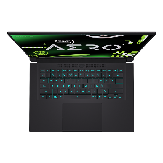 Лаптоп GIGABYTE AERO X16 WH93EEC64DH, 16.0 инча,  IPS, WQXGA 2560x1600, 165Hz, AMD Ryzen Al 7 350, 2x16GB(32GB) DDR5, 1TB SSD, RTX 5070, Win 11 Home, Сив