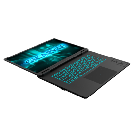 Лаптоп GIGABYTE GAMING A16 3TH, 16 инча, IPS, WUXGA 1920x1200, 165Hz, AMD Ryzen 7 260, 16GB DDR5, 512GB SSD, RTX 5050 8GB, Без OS