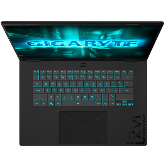 Лаптоп GIGABYTE GAMING A16 3TH, 16 инча, IPS, WUXGA 1920x1200, 165Hz, AMD Ryzen 7 260, 16GB DDR5, 512GB SSD, RTX 5050 8GB, Без OS