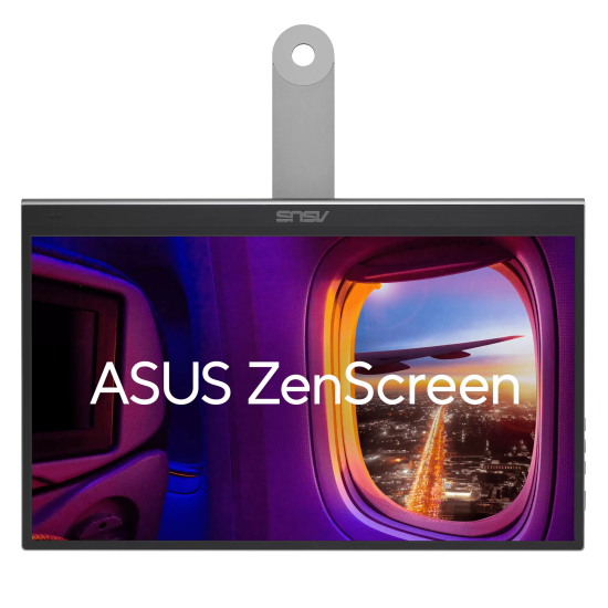 Монитор ASUS ZenScreen MQ16AHE, 15.6 инча, OLED, FHD 1920x1080, 60Hz, 1ms, HDR-10, ASUS OLED Care