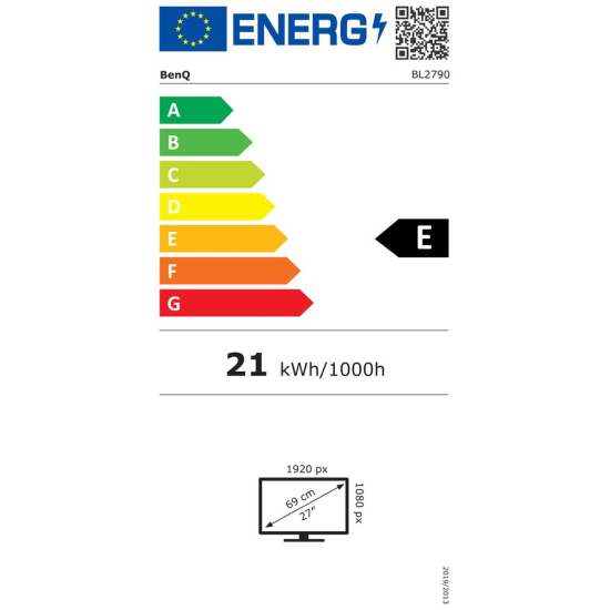 Монитор BenQ BL2790, 27.0-инча, 1920x1080, IPS, 100Hz, HDMI, DP