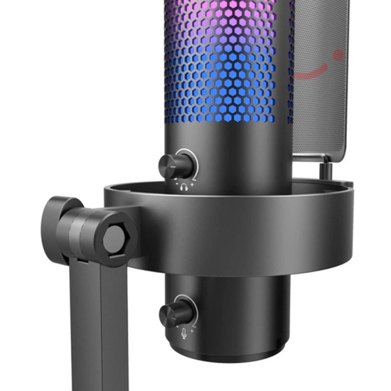 Микрофон FIFINE A9, RGB, 4 Polar Patterns, Black