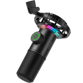 Микрофон FIFINE K658, RGB, Black
