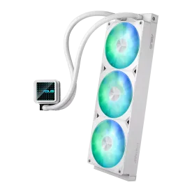 Водно охлаждане ASUS PRIME LC 360 ARGB, 360mm, White (90RC0102-B0EAY0)