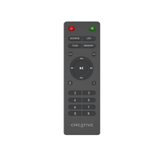Тонколони Creative, 60W, USB, Bluetooth, 3.5mm, 220V, Black