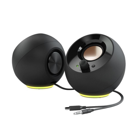 Тонколони Creative Pebble SE, 4.4W, USB, Bluetooth, 3.5mm
