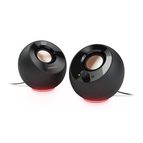 Тонколони Creative Pebble SE, 4.4W, USB, Bluetooth, 3.5mm