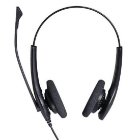 Слушалки Jabra Biz 1500 Duo, с микрофон, USB-A, Black (1559-0159)