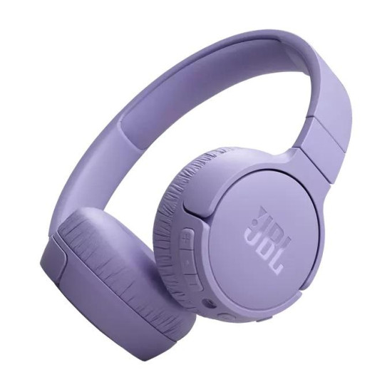 Безжични слушалки JBL Tune 670NC, Bluetooth 5.3, USB-C, Violet