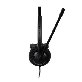 Слушалки Addasound Crystal 2731 Mono, USB, Mic, Black