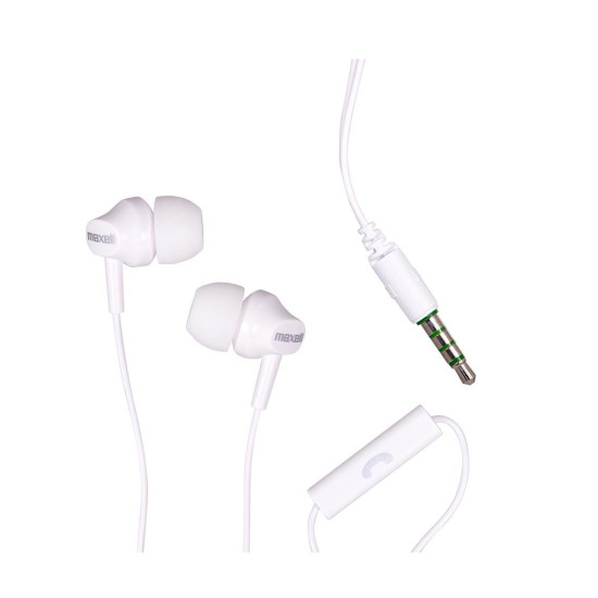 Слушалки MAXELL EB875 Earbuds, White