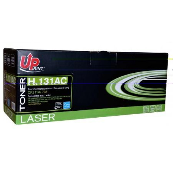 Съвместима тонер касета UPrint HP/Canon HL200AC, Cyan