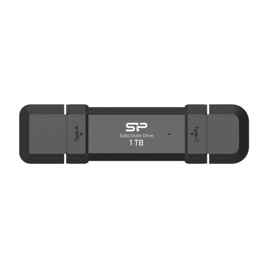 Външен SSD диск Silicon Power DS72 1TB, USB 3.2, Black