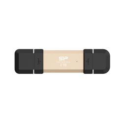 Външен SSD диск Silicon Power DS72 2TB, USB 3.2, Gold