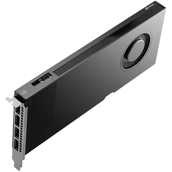 Видеокарта PNY NVIDIA RTX A4000 GPU, 24GB GDDR7, 192-bit, PCIe5.0, 4xDP