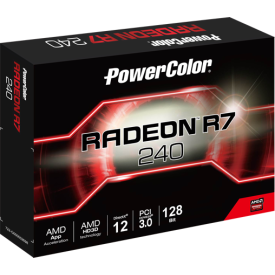Видеокарта PowerColor AMD Radeon R7 240 4GB 128BIT GDDR5