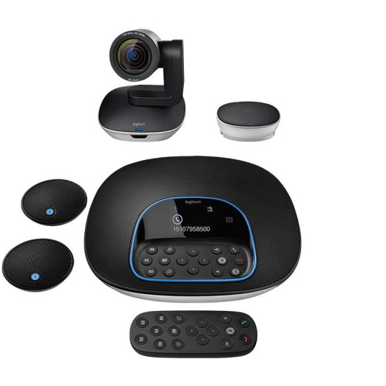 Видеоконферентна система LOGITECH ConferenceCam Group, FHD, USB, Bluetooth