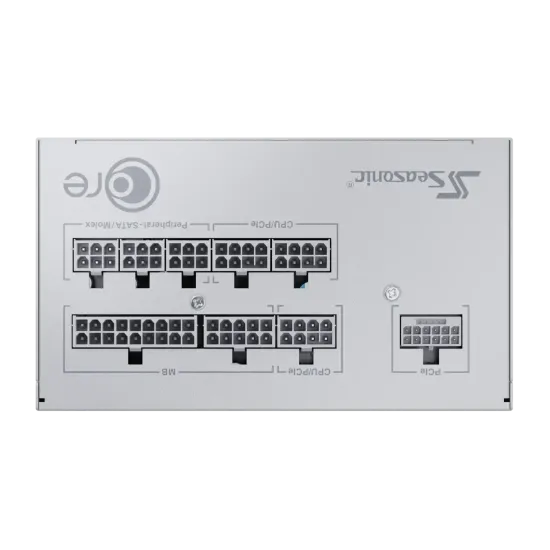 Захранване Seasonic CORE GX White, 850W, 80+ Gold, Fully Modular, ATX 3.1, PCIe 5.1