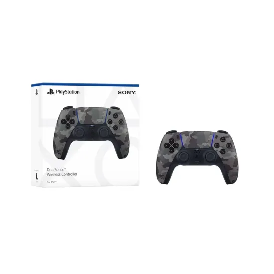Безжичен контролер Sony PlayStation DualSense (PS5), Camouflage